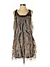 Robert Rodriguez 100% Polyester Gray Cocktail Dress Size 2 - photo 1