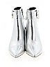 Alias Mae 100% Leather Silver Ankle Boots Size EU 38 - photo 2