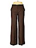 ETRO Brown Wool Pants Size EU (IT) 44 / US 8 - photo 1