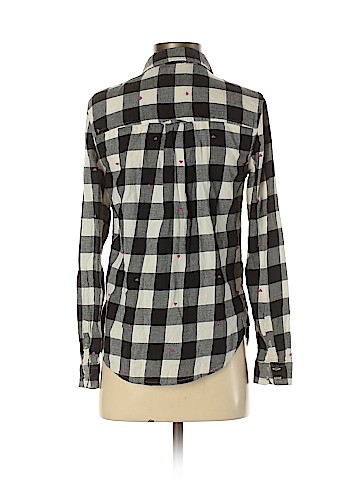 American Eagle Outfitters Long Sleeve Button-Down Shirt (view 2)