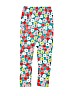 Jelly The Pug Floral Teal Casual Pants Size 8 - photo 2