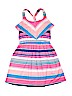 Pink & Violet Stripes Pink Dress Size 14 - 16 - photo 1