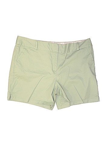 Ann Taylor LOFT Khaki Shorts (view 1)