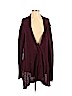 Free People Burgundy Cardigan Size S - photo 1