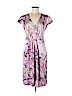 Armani Collezioni 100% Silk Purple Cocktail Dress Size 8 - photo 1
