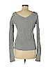 DKNY Jeans 100% Cotton Gray Pullover Sweater Size M - photo 2