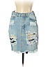 One 100% Cotton Blue Denim Skirt Size 28 waist - photo 1