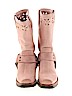 FRYE 100% Leather Pink Ankle Boots Size 5 1/2 - photo 2