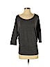 Zenana Outfitters Gray 3/4 Sleeve Top Size S - photo 1