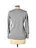 Banana Republic 100% Merino Extra Fine Wool Gray Wool Pullover Sweater Size L (petite) - photo 2
