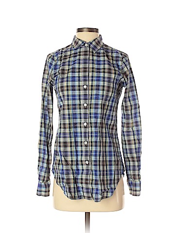 Theory Long Sleeve Button-Down Shirt (view 1)