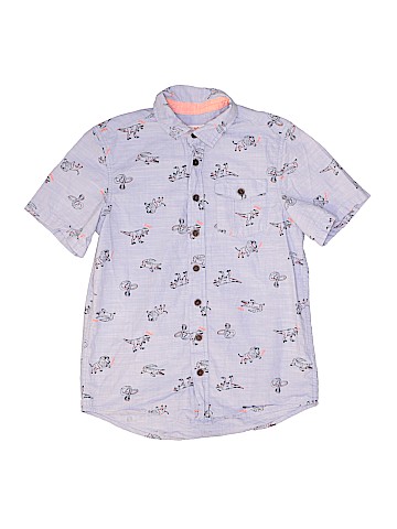 Cat & Jack Short Sleeve Button-Down Shirt (view 1)