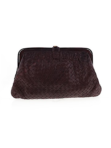 Bottega Veneta Leather Clutch (view 1)