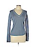 Elie Tahari Blue Cashmere Pullover Sweater Size L - photo 1