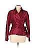 Ann Taylor Red Long Sleeve Blouse Size 12 - photo 1