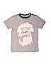 Gymboree 100% Cotton Graphic Gray Short Sleeve T-Shirt Size 6 - photo 1
