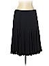 Armani Collezioni 100% Silk Black Silk Skirt Size 12 - photo 1
