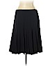 Armani Collezioni 100% Silk Black Silk Skirt Size 12 - photo 2