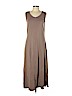 Liz Claiborne 100% Cotton Tan Casual Dress Size L (petite) - photo 1
