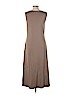 Liz Claiborne 100% Cotton Tan Casual Dress Size L (petite) - photo 2