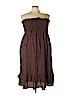 Sand N Sun 100% Cotton Brown Casual Dress Size 3X - photo 1
