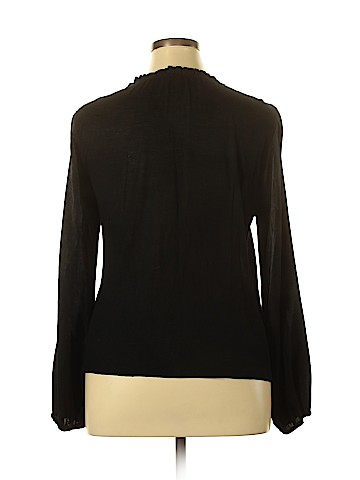 Blue Rain Long Sleeve Blouse (view 2)