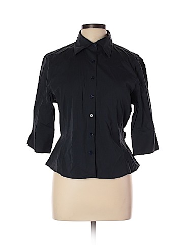Faconnable 3/4 Sleeve Button-Down Shirt (view 1)