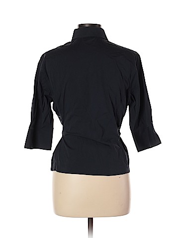 Faconnable 3/4 Sleeve Button-Down Shirt (view 2)