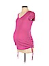 Motherhood Pink Short Sleeve Top Size S - photo 1