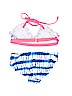 Circo Tie-dye Blue Two Piece Swimsuit Size 6 - photo 2