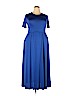 Unbranded Blue Casual Dress Size XXL - photo 1