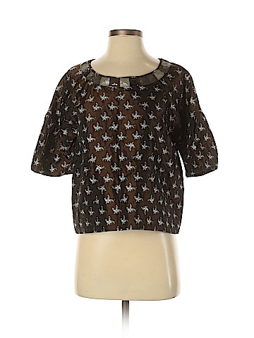 Cotélac x Raphaëlle Cavalli Short Sleeve Blouse (view 1)