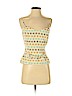 Etcetera Tan Sleeveless Top Size 6 - photo 1