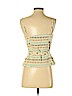 Etcetera Tan Sleeveless Top Size 6 - photo 2