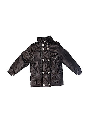 Nannette Faux Leather Jacket (view 1)