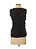 Ann Taylor LOFT 100% Cotton Black Sleeveless Top Size S (petite) - photo 2