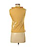 Odille Yellow Sleeveless Blouse Size 4 - photo 2