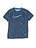 Nike 100% Polyester Blue Active T-Shirt Size L (youth) - photo 1