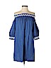 Trina Turk Blue Casual Dress Size XS - photo 1