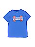 Under Armour 100% Polyester Blue Active T-Shirt Size 5 - photo 1