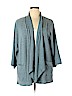 Dana Buchman Blue Cardigan Size XL - photo 1