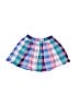 Tea 100% Cotton Checkered-gingham Purple Skirt Size 5 - photo 1
