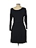 Theory 100% Cotton Black Casual Dress Size 10 - photo 2