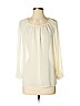 J. Crew Factory Store 100% Polyester Ivory 3/4 Sleeve Blouse Size S - photo 1