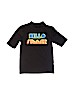 Cat & Jack Black Rash Guard Size 8 - 10 - photo 1