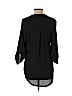Assorted Brands 100% Polyester Black 3/4 Sleeve Blouse Size L - photo 2
