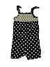 Healthtex 100% Cotton Polka Dots Black Romper Size 5T - photo 1