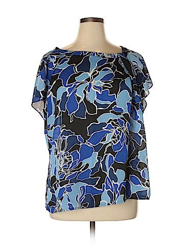 Liz Claiborne Short Sleeve Blouse (view 1)