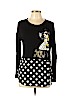 Disney Store 100% Polyester Black Long Sleeve Top Size XL - photo 1