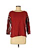 Madewell 100% Cotton Red 3/4 Sleeve Top Size XS - photo 1